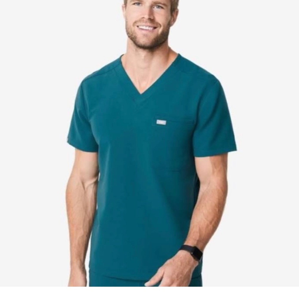 Caribbean blue Figs scrub set